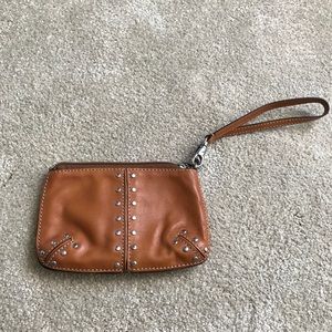 Michael Kors studded wristlet